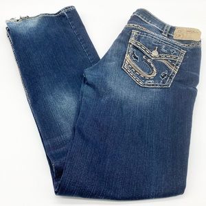 Silver Jeans Aiko Boot Cut Low Rise Fluid Denim